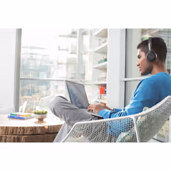 Logitech Zone Casque Sans fil Arceau Bureau/Centre d'appels Bluetooth Graphite - Vue supplémentaire 12