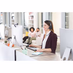Logitech Zone Casque Sans fil Arceau Bureau/Centre d'appels Bluetooth Graphite - Vue supplémentaire 13