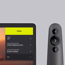 LOGITECH R500s Laser Presentation Remote GRAPHITE (910-005843) - Vue supplémentaire 5