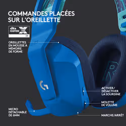 Logitech G G733 wireless gaming - Vue supplémentaire 11
