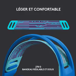 Logitech G G733 wireless gaming - Vue supplémentaire 8