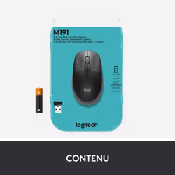 Logitech M190 Full-Size Wireless Mouse - Vue supplémentaire 12