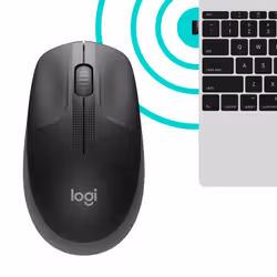 Logitech M190 Full-Size Wireless Mouse - Vue supplémentaire 4