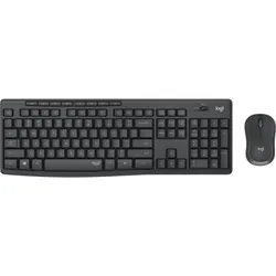 Logitech MK295 Silent Wireless Combo clavier Souris incluse USB QWERTZ Allemand Graphite