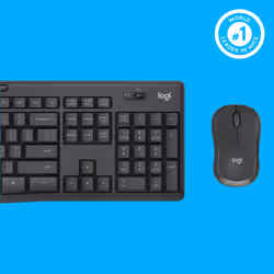 Logitech MK295 Silent Wireless Combo clavier Souris incluse USB QWERTY US International Graphite - Vue supplémentaire 6