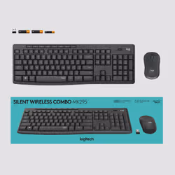 Logitech MK295 Silent Wireless Combo clavier Souris incluse USB QWERTY US International Graphite - Vue supplémentaire 7