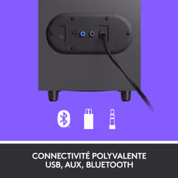 Logitech Haut-parleurs pour ordinateur Z407 Bluetooth avec caisson de basses et commande sans fil - Vue supplémentaire 5