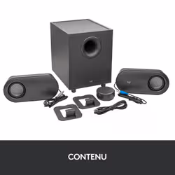Logitech Haut-parleurs pour ordinateur Z407 Bluetooth avec caisson de basses et commande sans fil - Vue supplémentaire 7