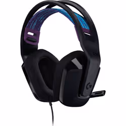Logitech G G335 Wired Gaming Headset Casque Avec fil Arceau Jouer Noir - Vue supplémentaire 4