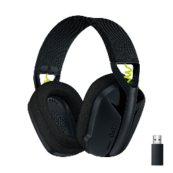 Logitech G435 Casque Gaming Bluetooth Sans Fil Noir (981-001050)
