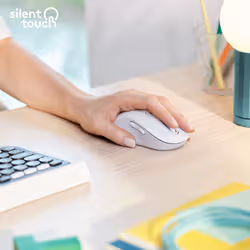 Logitech Signature M650 souris Gauche RF sans fil + Bluetooth Optique 2000 DPI - Vue supplémentaire 2
