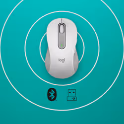 Logitech Signature M650 souris Gauche RF sans fil + Bluetooth Optique 2000 DPI - Vue supplémentaire 4