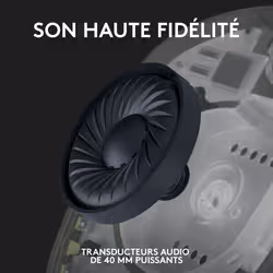 Logitech G G435 Casque Sans fil Arceau Jouer Bluetooth Bleu - Vue supplémentaire 12