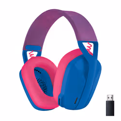 Logitech G G435 Casque Sans fil Arceau Jouer Bluetooth Bleu - Vue supplémentaire 2