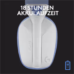 Logitech G G435 Casque Sans fil Arceau Jouer Bluetooth Blanc - Vue supplémentaire 19