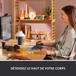 Logitech Lift souris Droitier RF sans fil + Bluetooth Optique 4000 DPI - Vue supplémentaire 9