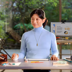 Logitech Lift souris Droitier RF sans fil + Bluetooth Optique 4000 DPI - Vue supplémentaire 3