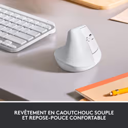 Logitech Lift souris Droitier RF sans fil + Bluetooth Optique 4000 DPI - Vue supplémentaire 5