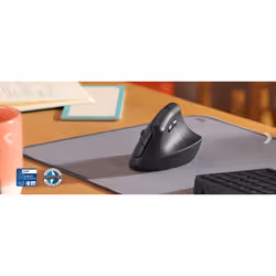 Logitech Lift souris Droitier RF sans fil + Bluetooth Optique 4000 DPI - Vue supplémentaire 12