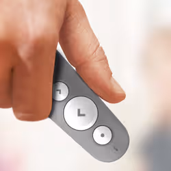 LOGITECH R500s Laser Presentation Remote - MID GREY - EMEA (910-006520) - Vue supplémentaire 2