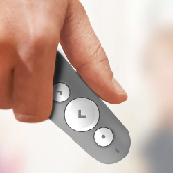 LOGITECH R500s Laser Presentation Remote - MID GREY - EMEA (910-006520)