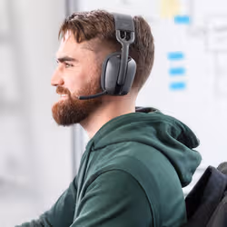 Logitech Zone Vibe 125 Casque Sans fil Arceau Bureau/Centre d'appels Bluetooth Graphite - Vue supplémentaire 2
