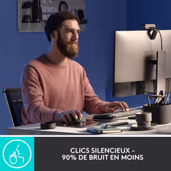 Logitech Master Series MX Master 3S - Mouse graphite (910-006559) - Vue supplémentaire 9