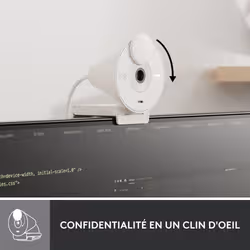 Logitech Brio 300 webcam 2 MP 1920 x 1080 pixels USB-C Blanc - Vue supplémentaire 10