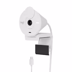 Logitech Brio 300 webcam 2 MP 1920 x 1080 pixels USB-C Blanc - Vue supplémentaire 6