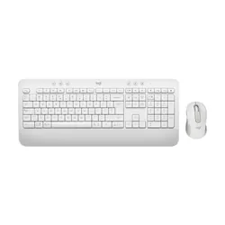 Logitech Signature MK650 Combo For Business clavier Souris incluse Bluetooth QWERTZ Allemand Blanc