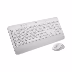 Logitech Signature MK650 Combo For Business clavier Souris incluse Bluetooth QWERTZ Allemand Blanc - Vue supplémentaire 2