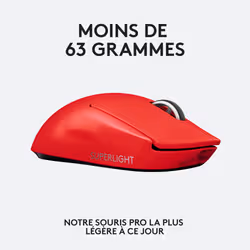 Logitech G Pro X Superlight souris Droitier RF sans fil Optique 25600 DPI - Vue supplémentaire 8