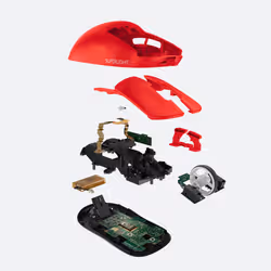 Logitech G Pro X Superlight souris Droitier RF sans fil Optique 25600 DPI - Vue supplémentaire 4