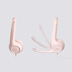 Logitech 981-001281 casque Avec fil Arceau Bureau/Centre d'appels USB Type-A Rose - Vue supplémentaire 3