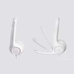 Logitech H390 Casque Avec fil Arceau Bureau/Centre d'appels USB Type-A Blanc - Vue supplémentaire 3