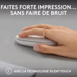 Logitech Pebble 2 M350s souris Ambidextre RF sans fil + Bluetooth Optique 4000 DPI - Vue supplémentaire 5