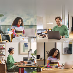 Logitech MX Anywhere 3S souris Droitier RF sans fil + Bluetooth Laser 8000 DPI - Vue supplémentaire 11