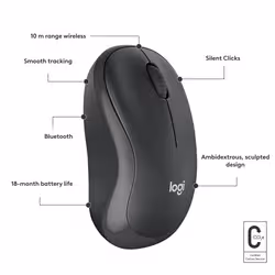 Logitech M240 souris Ambidextre Bluetooth - Vue supplémentaire 7