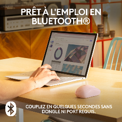 Logitech M240 souris Ambidextre Bluetooth