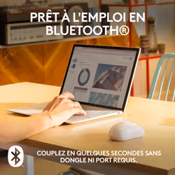 Logitech M240 souris Ambidextre Bluetooth - Vue supplémentaire 2