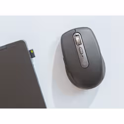 Logitech MX Anywhere 3S for Business souris Droitier RF sans fil + Bluetooth Laser 8000 DPI - Vue supplémentaire 2