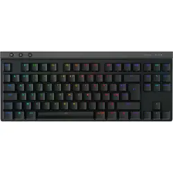 Logitech G G515 Lightspeed TKL clavier Gaming RF sans fil + Bluetooth AZERTY Français Noir