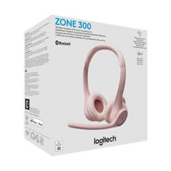 Logitech Zone 300 Casque Sans fil Arceau Bureau/Centre d'appels Bluetooth Rose
