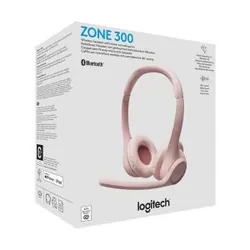 Logitech Zone 300 Casque Sans fil Arceau Bureau/Centre d'appels Bluetooth Rose