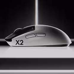 Logitech G PRO X2 SUPERSTRIKE souris Gaming Droitier RF Wireless + USB Type-C Optique 44000 DPI - Vue supplémentaire 2