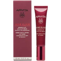 Apivita Wine Elixir Crème Anti-Rides Yeux Levres 15ml