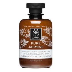 Apivita PURE JASMINE Gel Douche aux Huiles Essentielles 250ml
