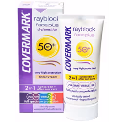 Covermark – Rayblock Face Plus Teintée Beige SPF50+ – 50 Ml