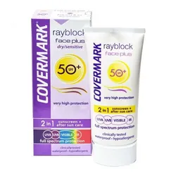 Covermark rayblock face plus Visible Dry sensitive spf50+ 50ml