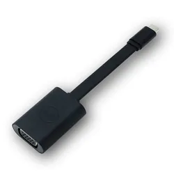 DELL DBQBNBC064 câble vidéo et adaptateur USB Type-C VGA (D-Sub) Noir